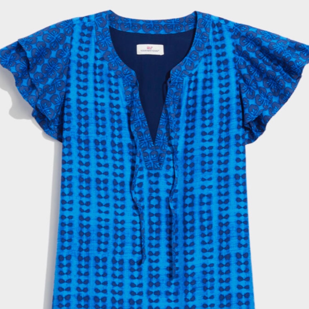 Shibori Vineyard Vines Dress